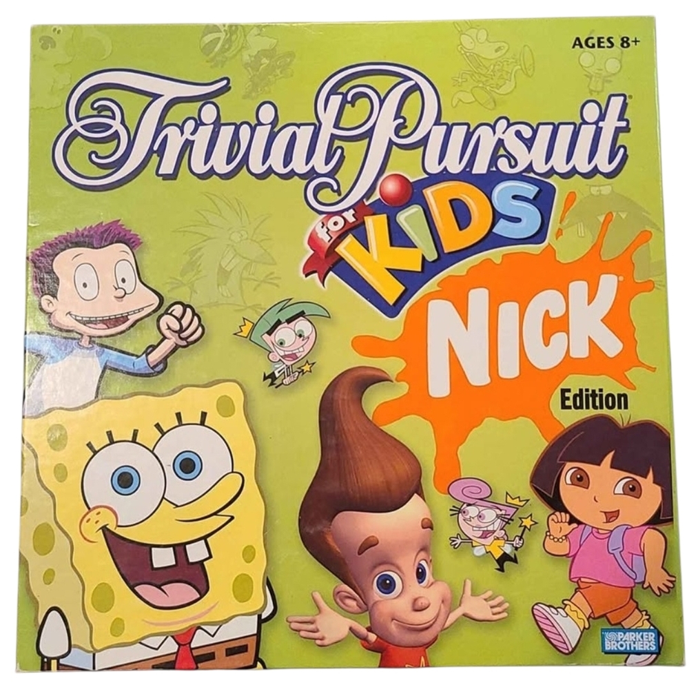 Hasbro Trivial Pursuit Kids Nick Edition Nickelodeon
